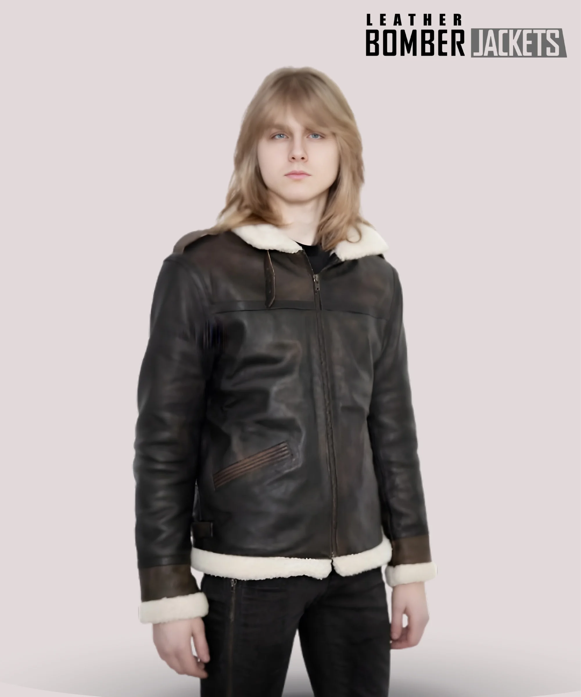Side-profile-of-Leon-Kennedy-RE4-brown-jacket-featuring-two-exterior-pockets-and-premium-viscose-lining-perfect-for-cold-weather-and-cosplay-events