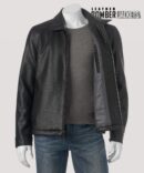 Side-view-of-Tony-Soprano-leather-jacket-displays-smooth-genuine-leather-texture-and-structured-fit-with-two-waist-pockets-and-sharp-stitching-detail